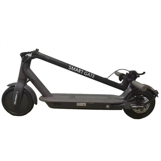 Smart Gate E-Scooter Front&Rear Electric Brake Aluminum Black - Image 6