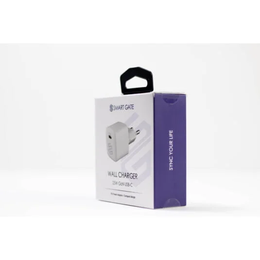 Smart Gate Wall Charger Wall Charge 25W 1 Port USB-C PD White - Image 4