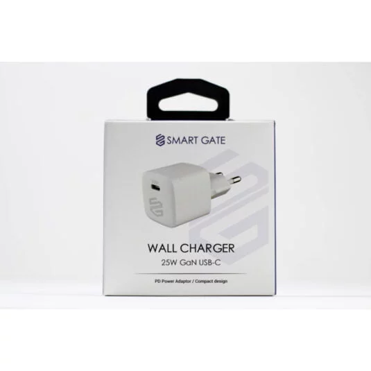 Smart Gate Wall Charger Wall Charge 25W 1 Port USB-C PD White - Image 3