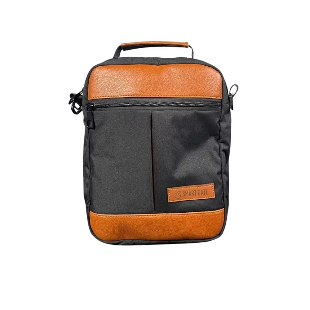 Smart Gate Tablet Bag with Shoulder Strap 10 inch Black, Brown
