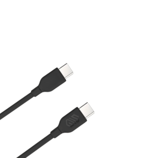 Smart Gate Cable PVC USB-C to USB-C Fast, Shielded 1m Black - Image 3