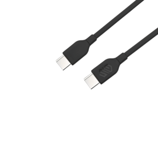 Smart Gate Cable PVC USB-C to USB-C Fast, Shielded 1m Black - Image 2