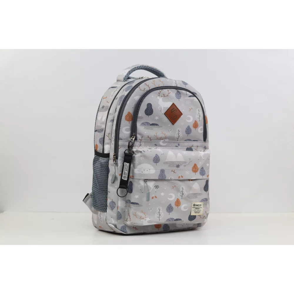 Smart Gate School Carrying Deer Backpack 15.6 Gray - Image 2