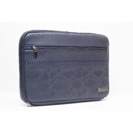 Smart Gate Notebook Case Leather 15.6 Dark Blue - Image 4