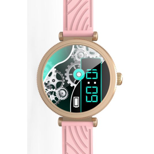 Smart Gate Smart Watches Lady 1.19 Amoled IPV67 Gold - Image 2