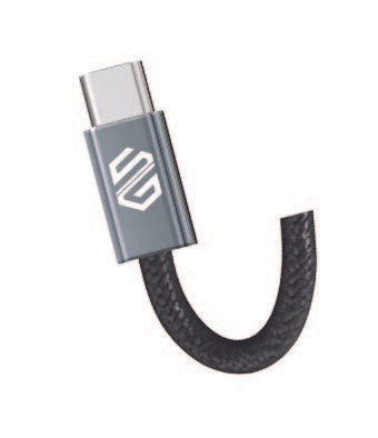 سمارت جيت كابل يو أس بى سى - يو أس بى سى - 100وات 480 ميجا /ثانيه - مضفر- الومونيوم - 1.5 متر- أسود - الصورة 2