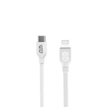 Smart Gate Cable PVC USB-C to Lightning Fast, Shielded 3m White