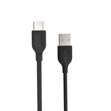 Smart Gate Cable SGCA-PACF180B PVC USB-A to USB-C Fast, Shielded 1.8m Black