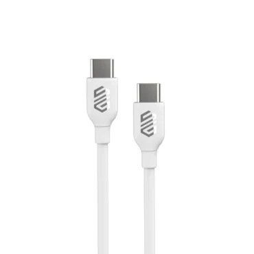 Smart Gate Cable PVC USB-C to USB-C Fast Shielded 1.8m White