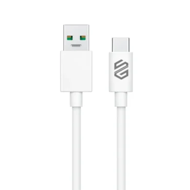 Smart Gate Cable PVC USB-A to USB-C Fast, Shielded 1.8m White