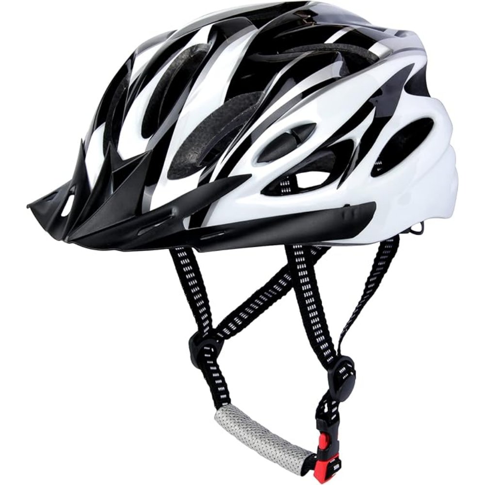 Smart Gate Helmet For Scooter PC+EPS 210 Gram Black White