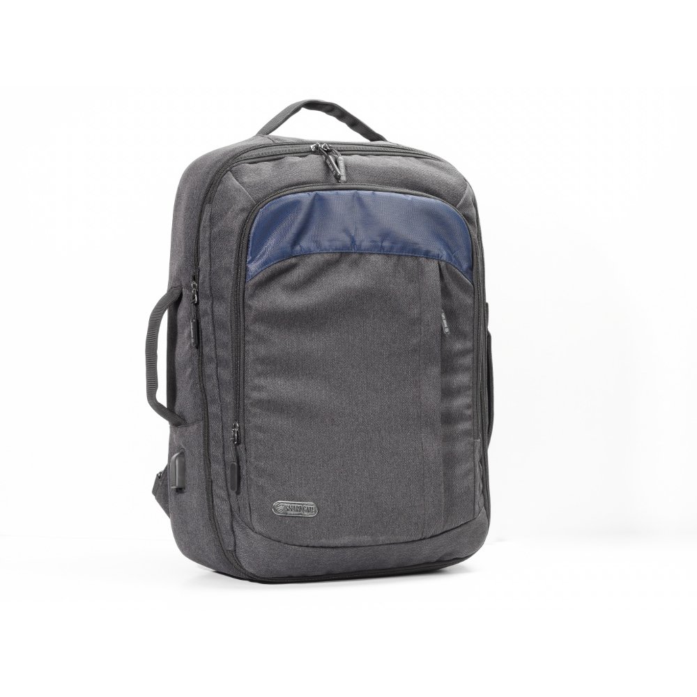 Smart Gate SG-9374 Notebook Case For Travel 19Inch Black Blue - Image 3