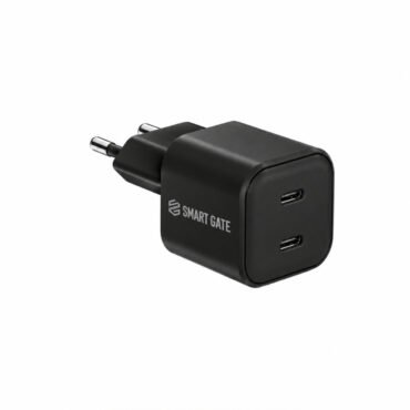 Smart Gate SGCH-40CCGaNSEB Wall Charger 40W 2 Port 2USB-C PD Black