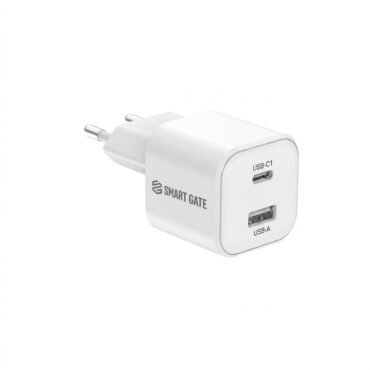 Smart Gate SGCH-40CCGaNSEW Spark Wall Charger 40W 2 Port 2USB-C PD White